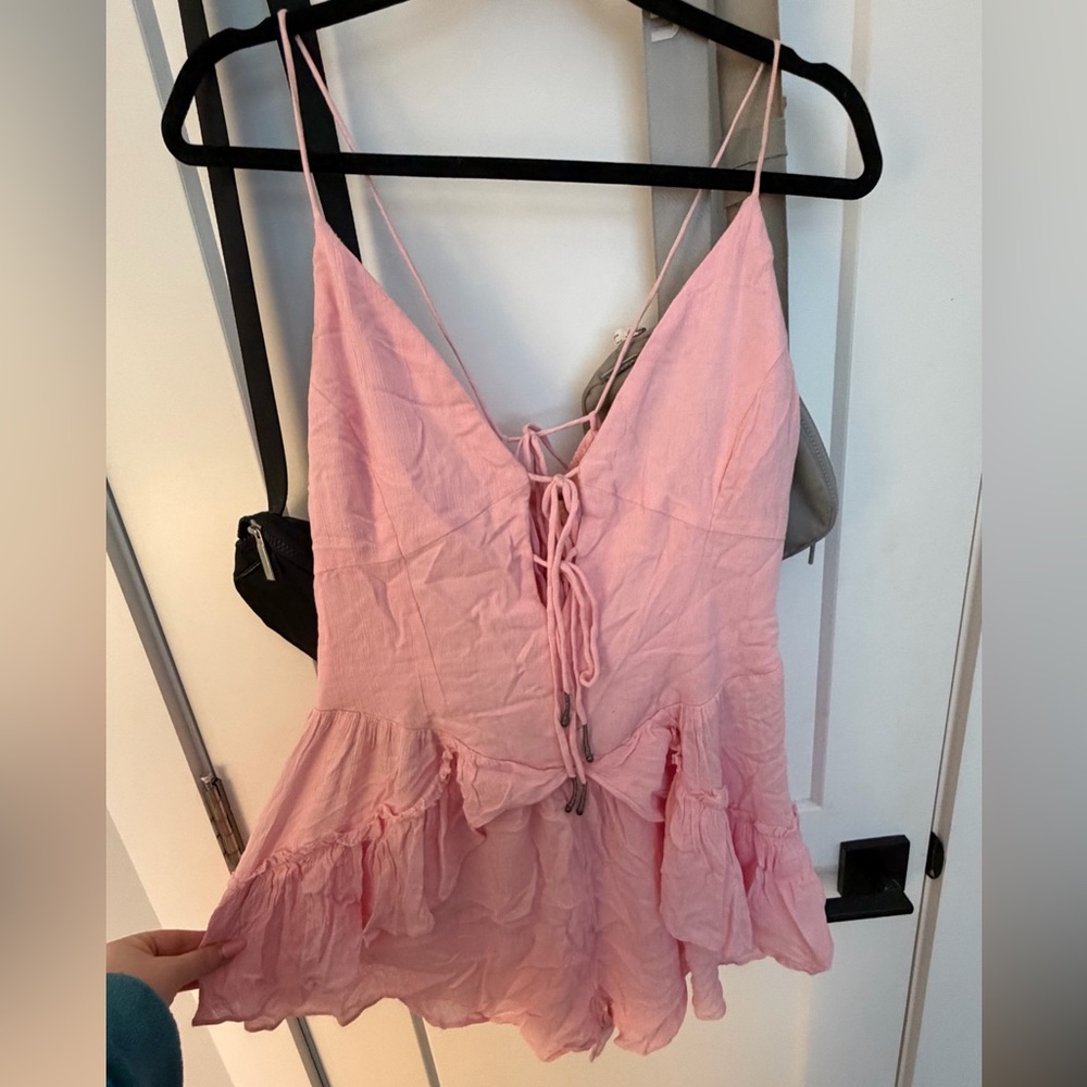 Pink romper